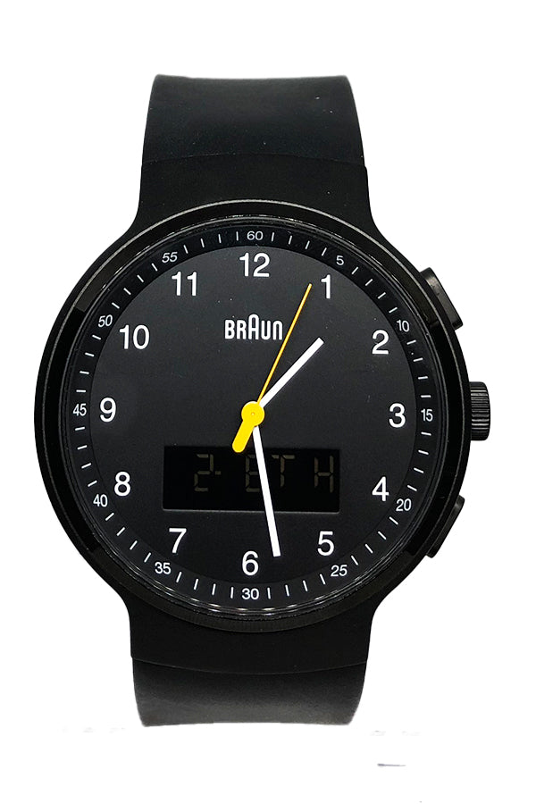 Ανδρικό ρολόι BRAUN BN0159BKBKG